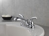 Two Handle Centerset Bathroom Faucet (Recertified)