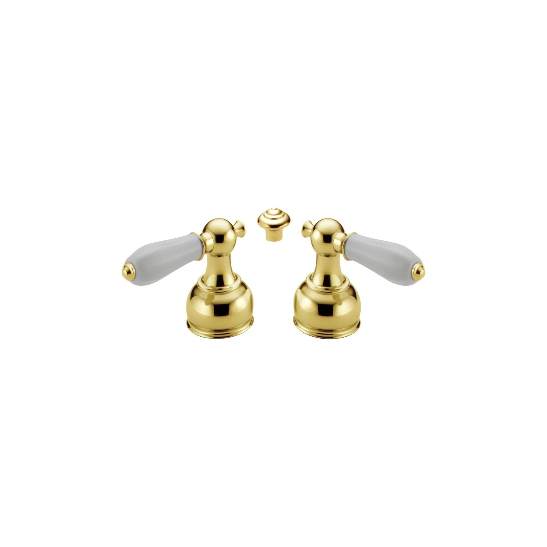 Porcelain Lever Handle Set