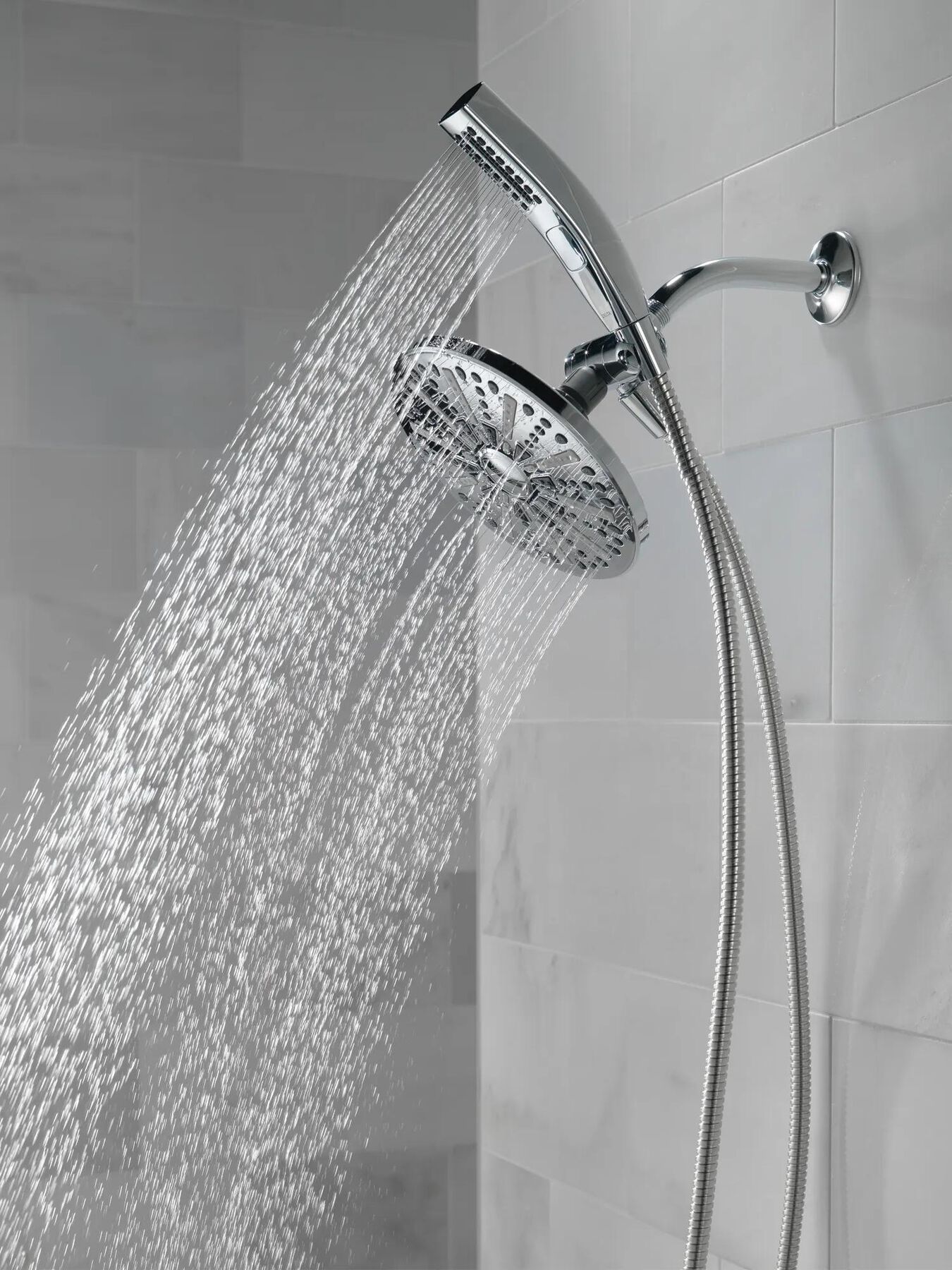 Shower Head & Hand Shower 1.75 GPM 4-Setting