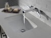 Two Handle Wall Mount Bathroom Faucet Trim