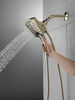 H<sub>2</sub>Okinetic&reg; In2ition&reg; 5-Setting Two-in-One Shower
