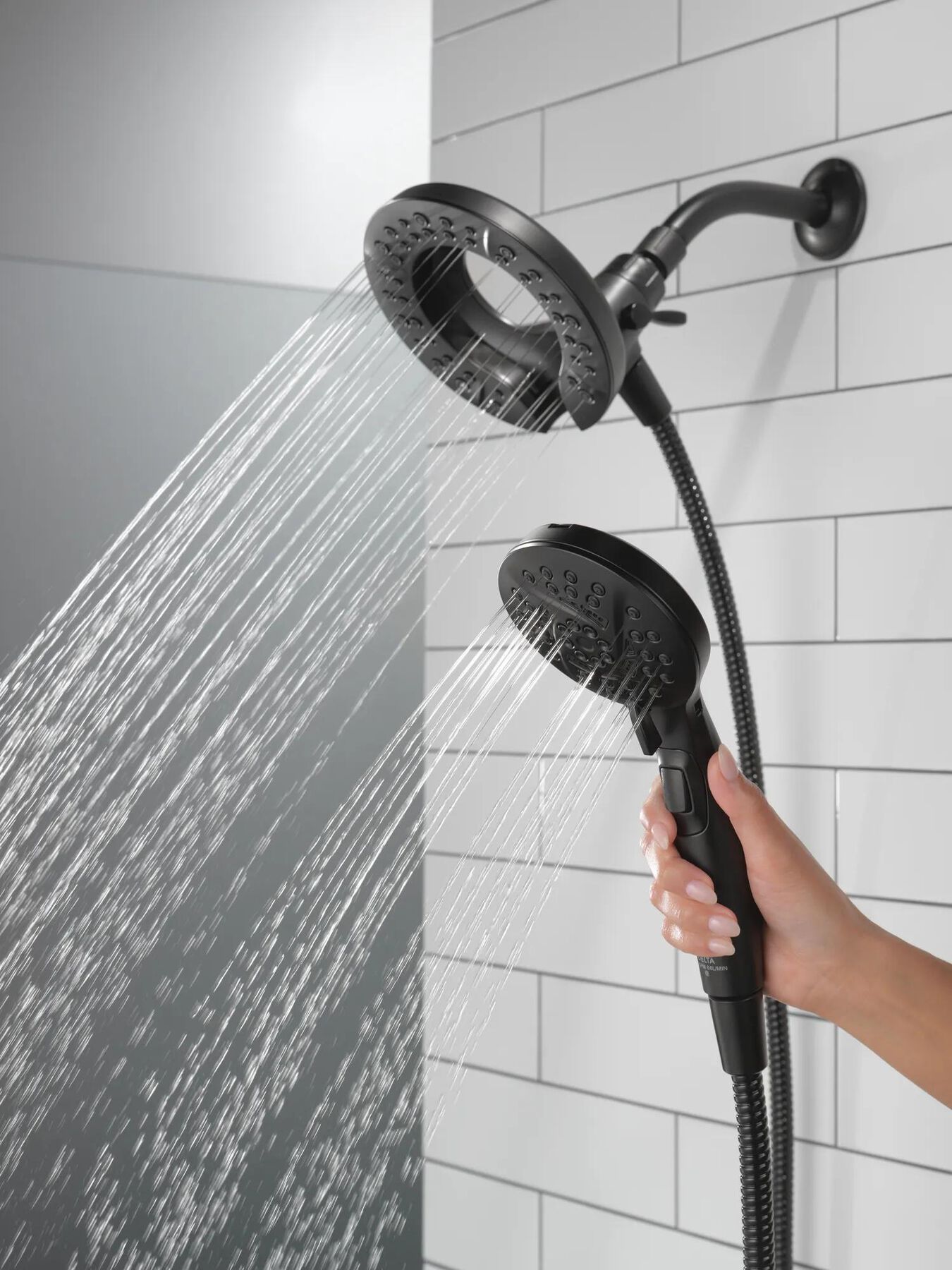 5-Setting In2ition&reg; Two-in-One Shower