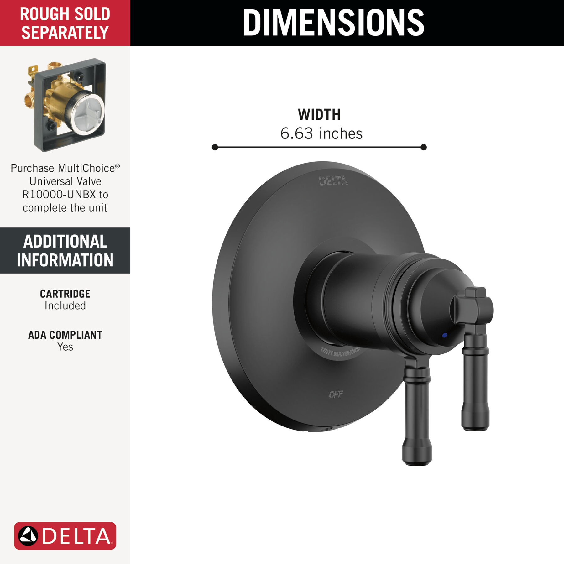 17T Series Valve Only Trim