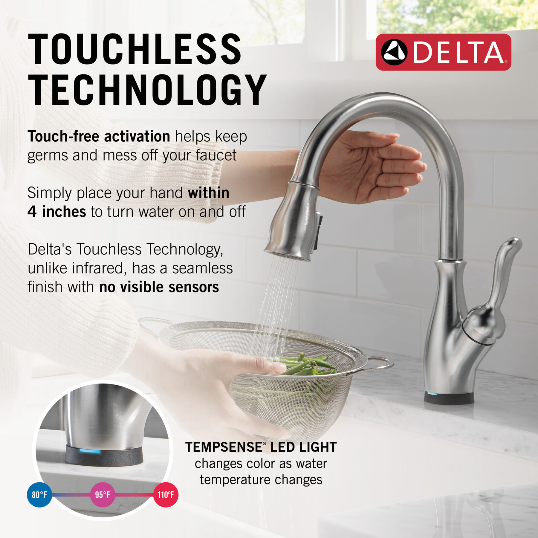 Touch2O&reg; with Touchless&trade; Pull-Down Kitchen with Soap Disp Bundle