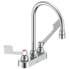 Two Handle 4 In Deck-Mount Faucet