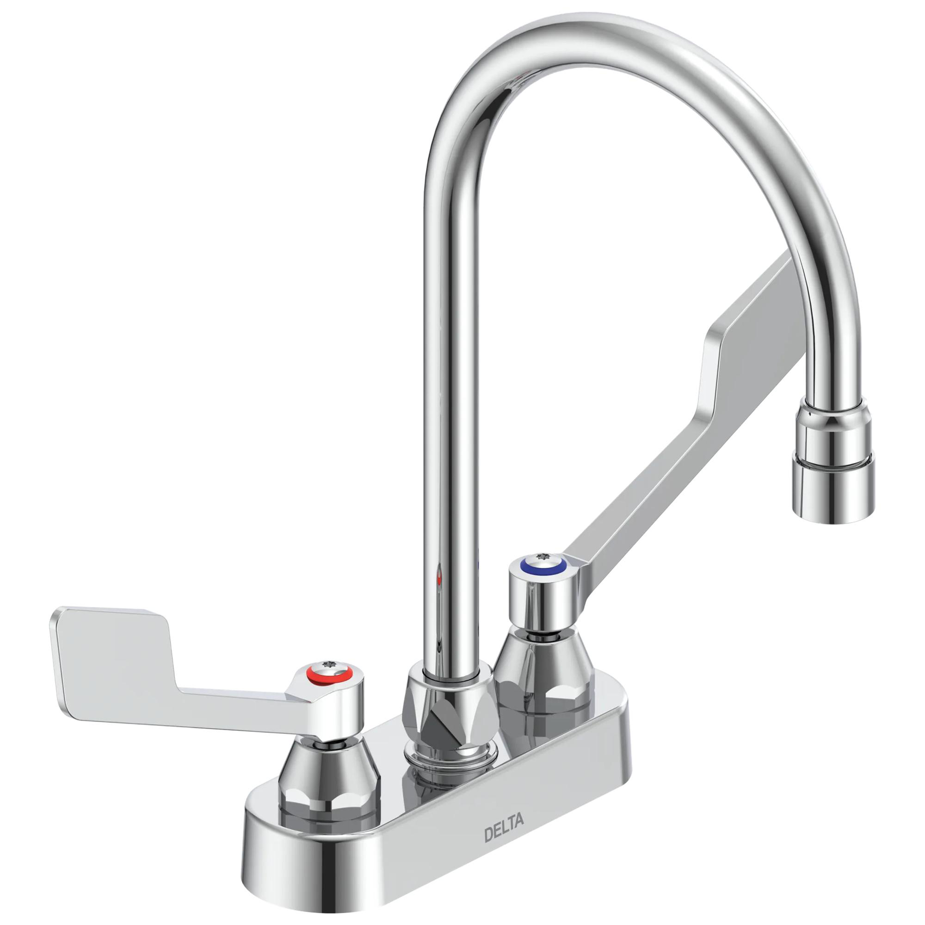 Two Handle 4 In Deck-Mount Faucet
