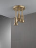 H<sub>2</sub>Okinetic&reg; Pendant Raincan Shower Head with LED Light