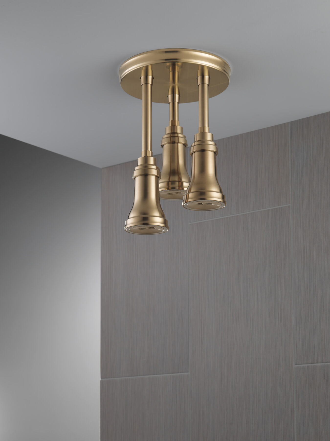 H<sub>2</sub>Okinetic&reg; Pendant Raincan Shower Head with LED Light