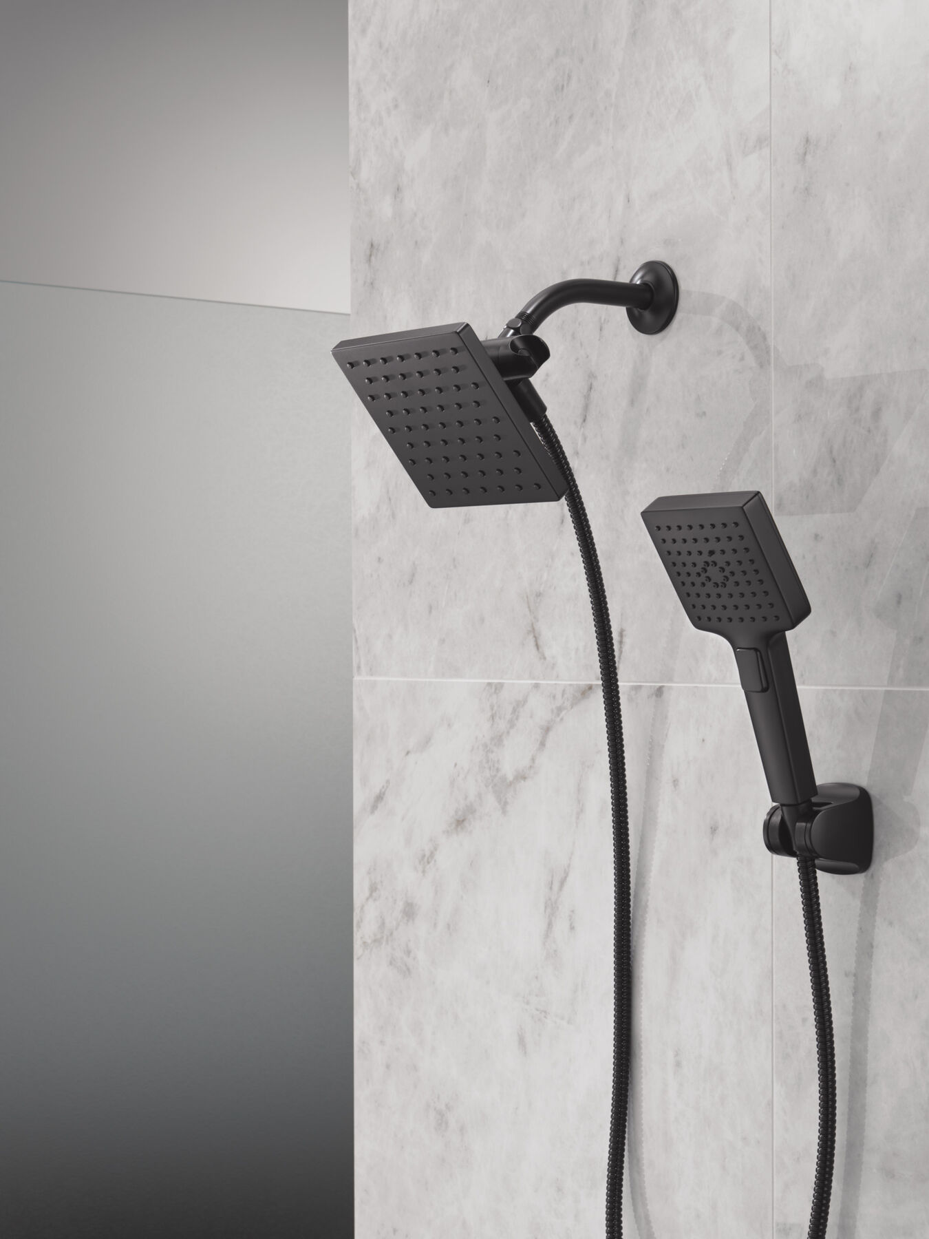 5-Setting Two-in-One Combination Shower with Additional Mount
