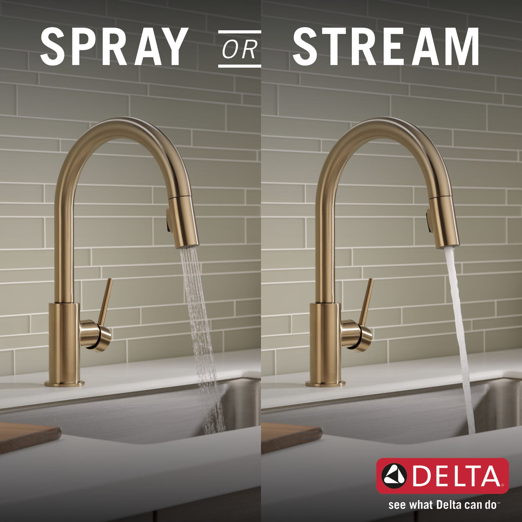 Single Handle Pull-Down Kitchen Faucet