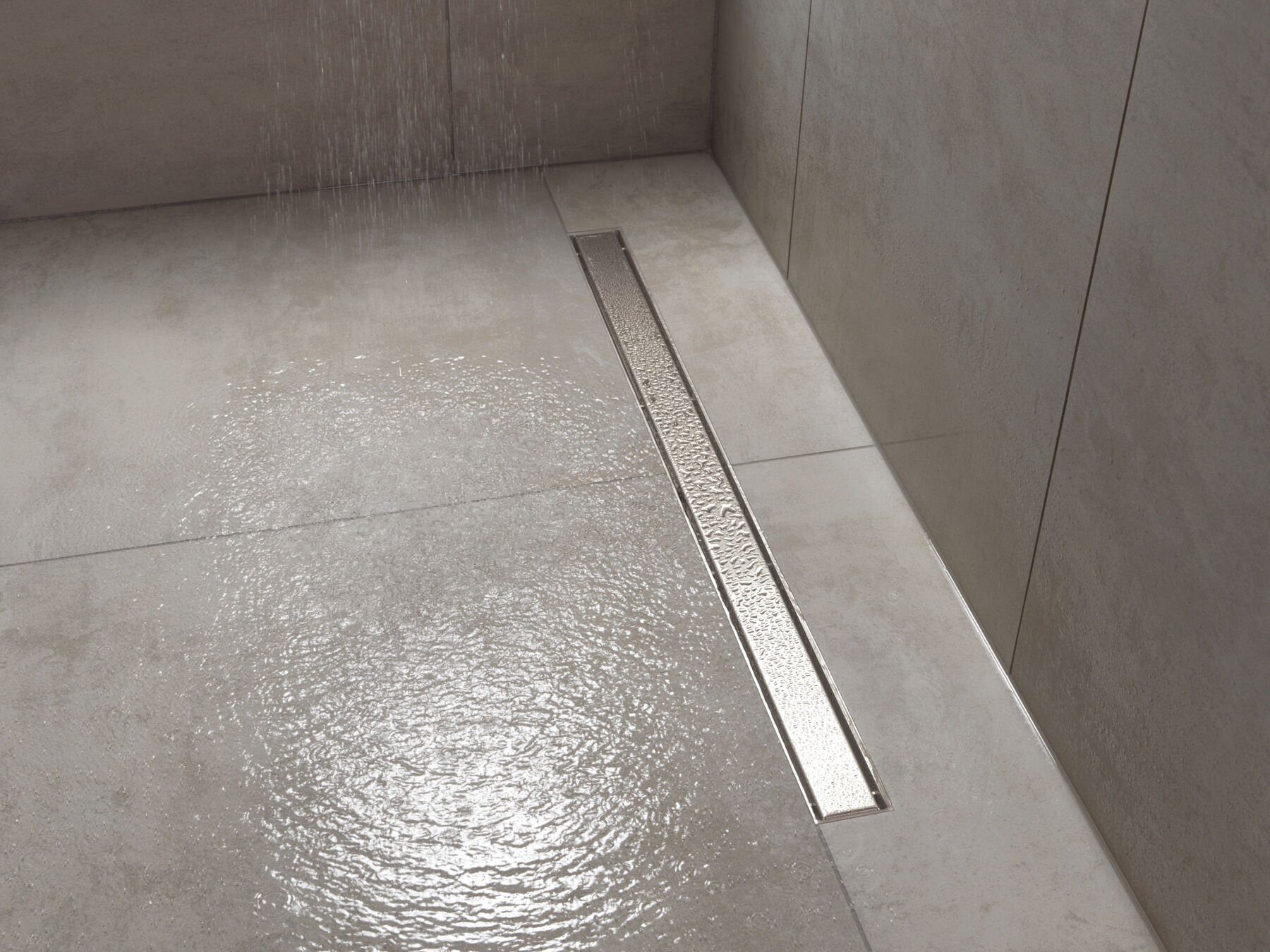 36" Reversible Linear Shower Drain Trim