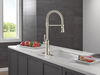 Single-Handle Pull-Down Spring Kitchen Faucet