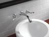 Two Handle Wall Mount Bathroom Faucet Trim