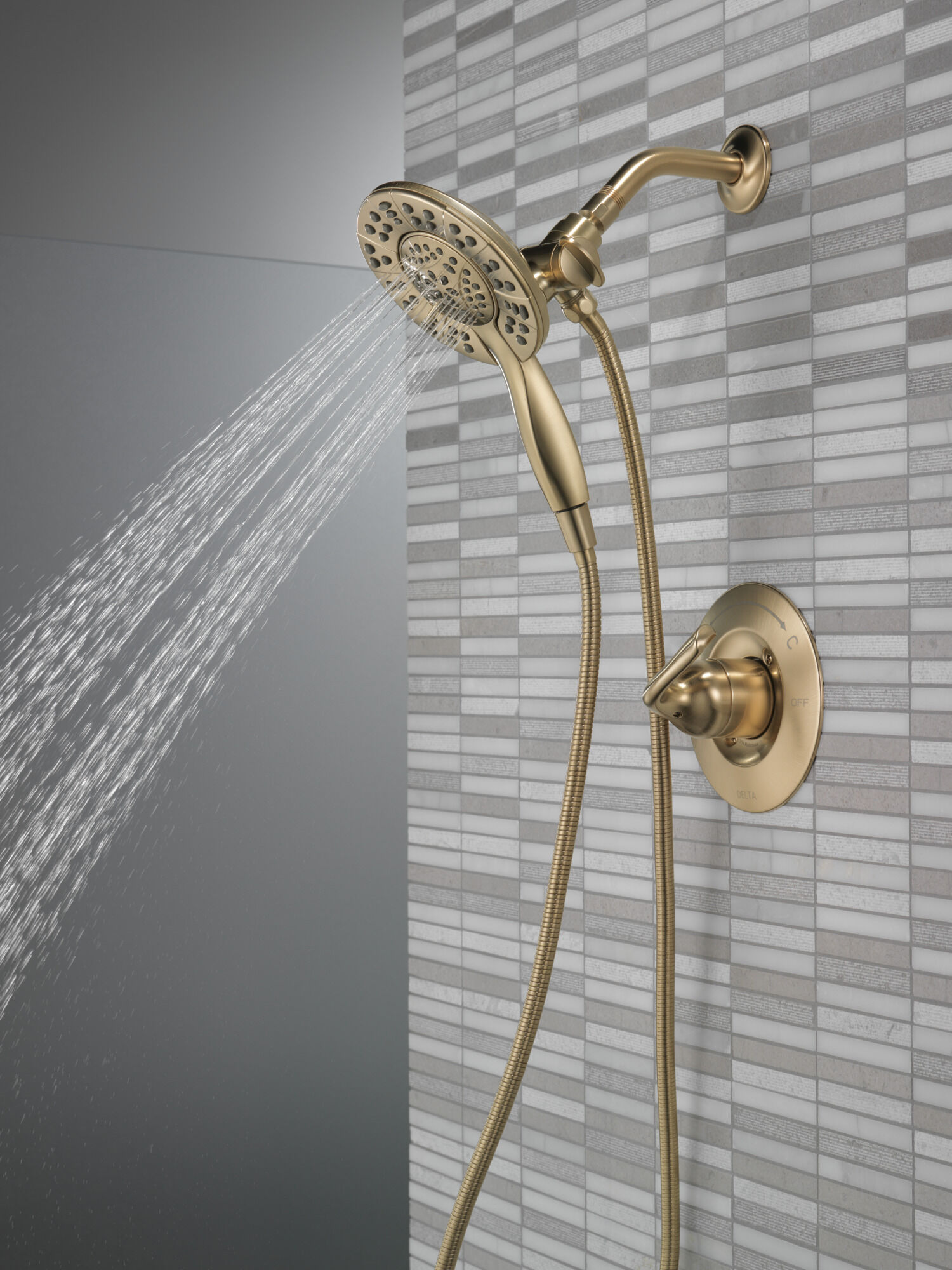 14 Series Shower Trim with In2ition® in Champagne Bronze 142840-CZ
