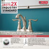 Two Handle Centerset Bathroom Faucet