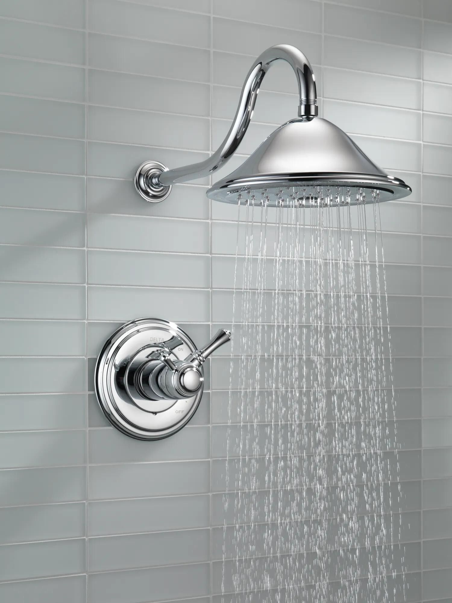 TempAssure® 17T Series Shower Trim in Chrome T17T297 | Delta Faucet