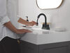 Two Handle Centerset Pull-Down Bathroom Faucet
