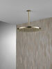 Single-Setting Metal Raincan Shower Head