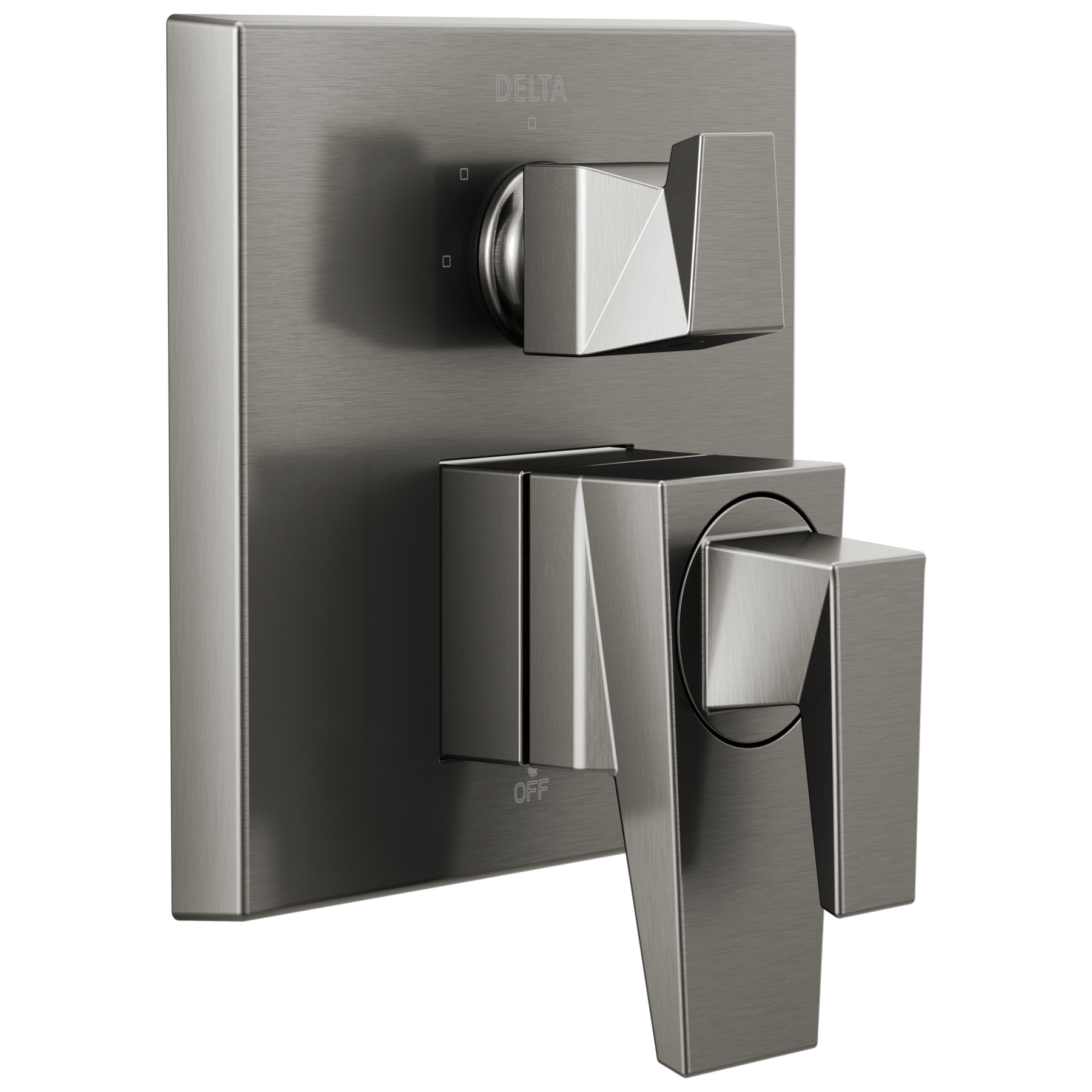 Two-Handle Monitor 17 Series Valve Trim with 3-Setting Diverter