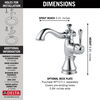 Single Handle Bathroom Faucet (Recertified)