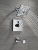 Angular Modern Temp2O&reg; 14 Series Tub & Shower Trim