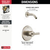 Monitor 14 Series Shower Trim - Less Head