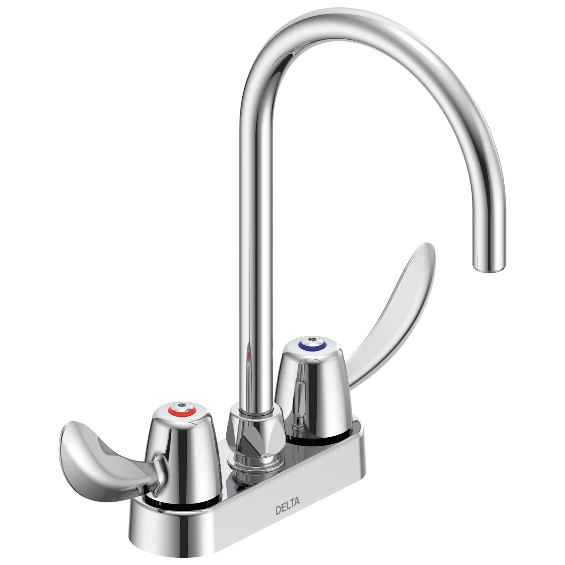 Two Handle 4 In Deck-Mount Faucet