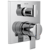 Angular Modern Monitor&reg; 17 Series Valve Trim with 3-Setting Integrated Diverter (Recertified)