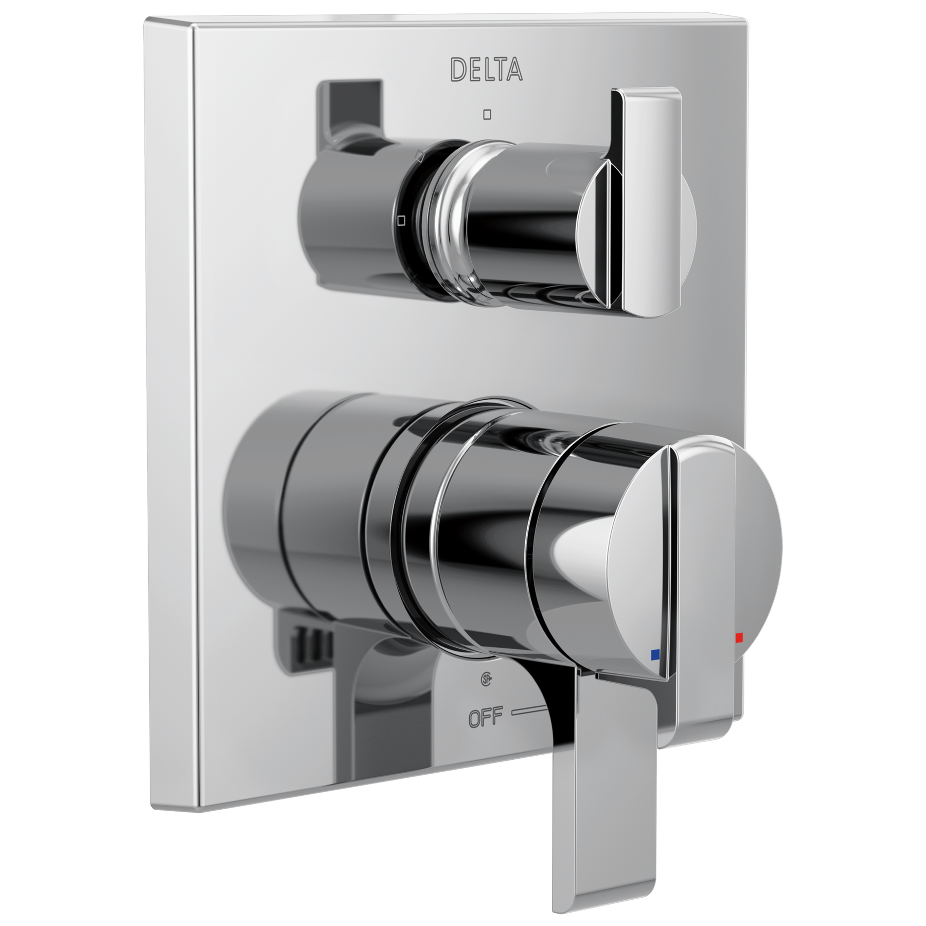 Angular Modern Monitor&reg; 17 Series Valve Trim with 3-Setting Integrated Diverter (Recertified)