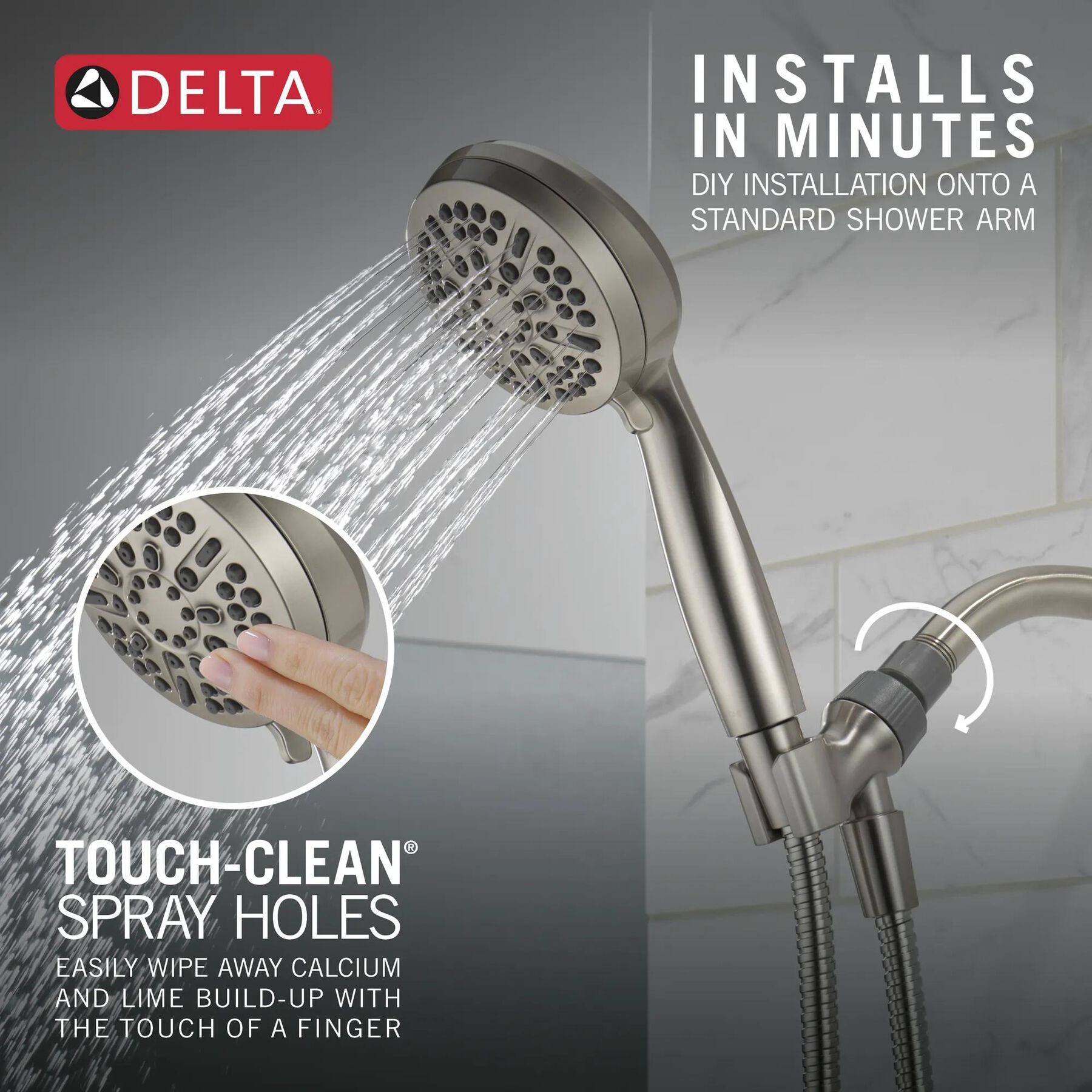 5 Setting Hand Shower