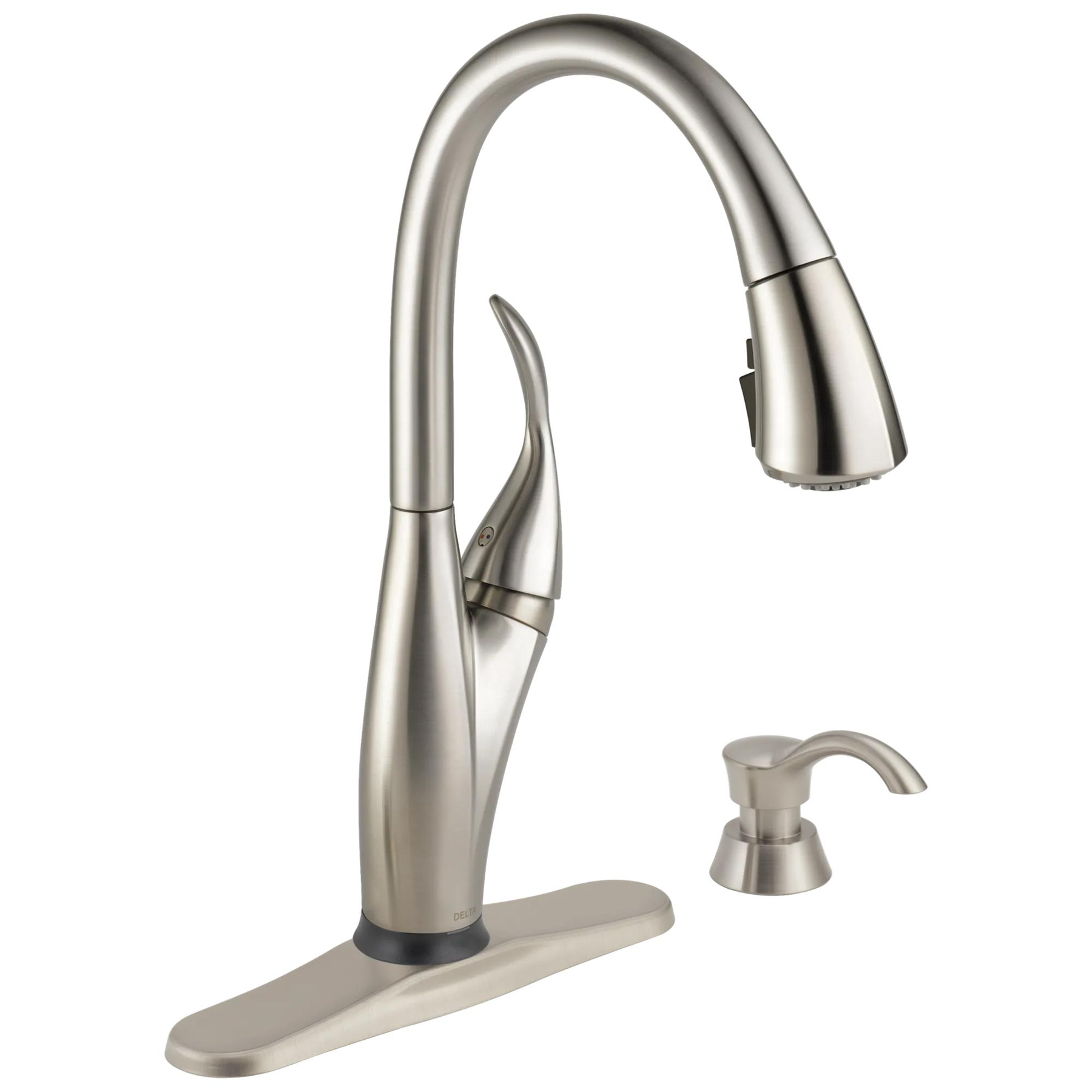 Single Handle Pull-Down Kitchen Faucet with Touch<sub>2</sub>O&reg; Technology and ShieldSpray&reg; Technologies (Recertified)