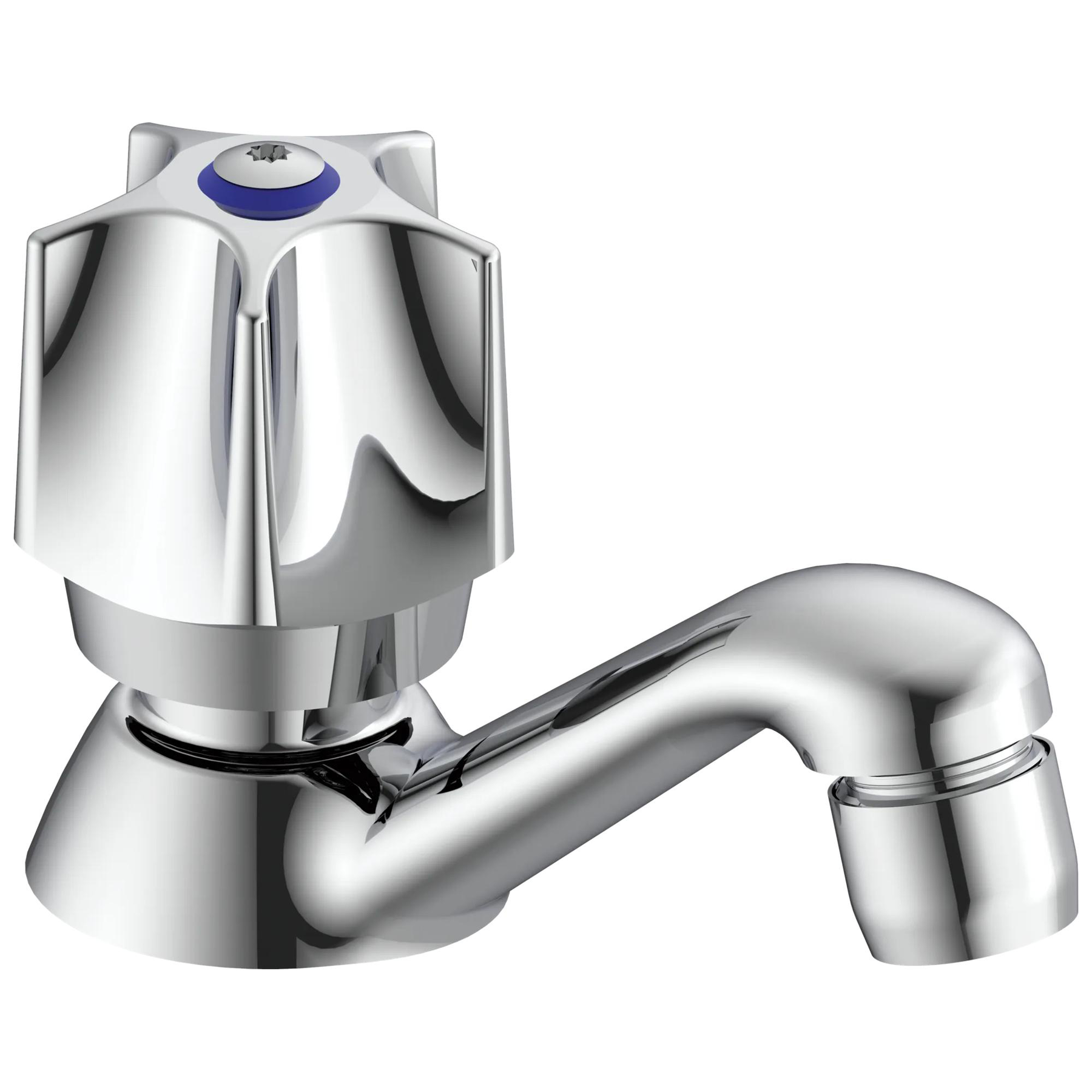 Single Handle Single Hole Lavatory Faucet - Less Pop-Up