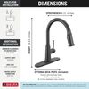 Single Handle Pull-Down Kitchen Faucet