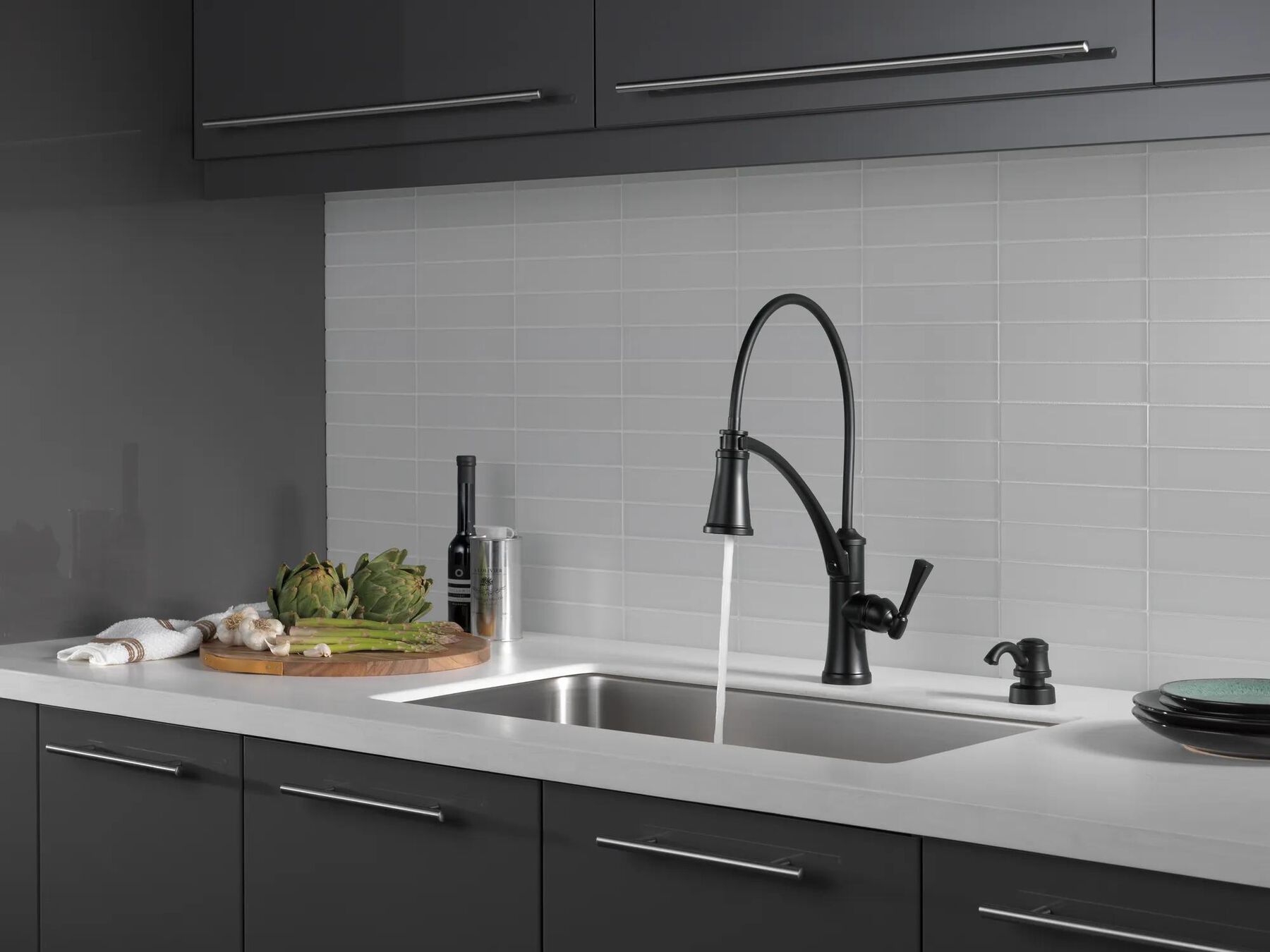 Pull-Down Kitchen w/Soap Disp (Recertified)