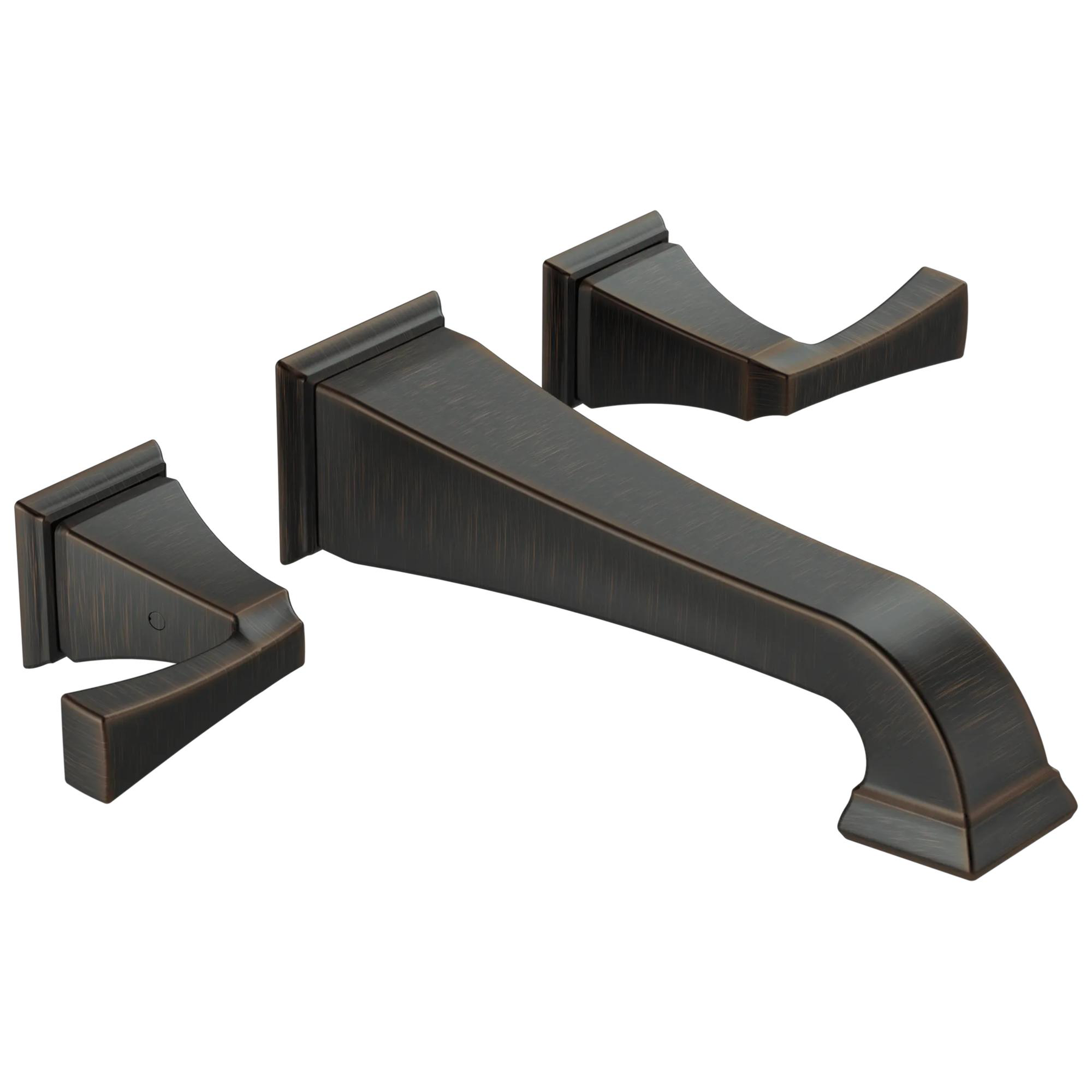 Two Handle Wall Mount Bathroom Faucet Trim
