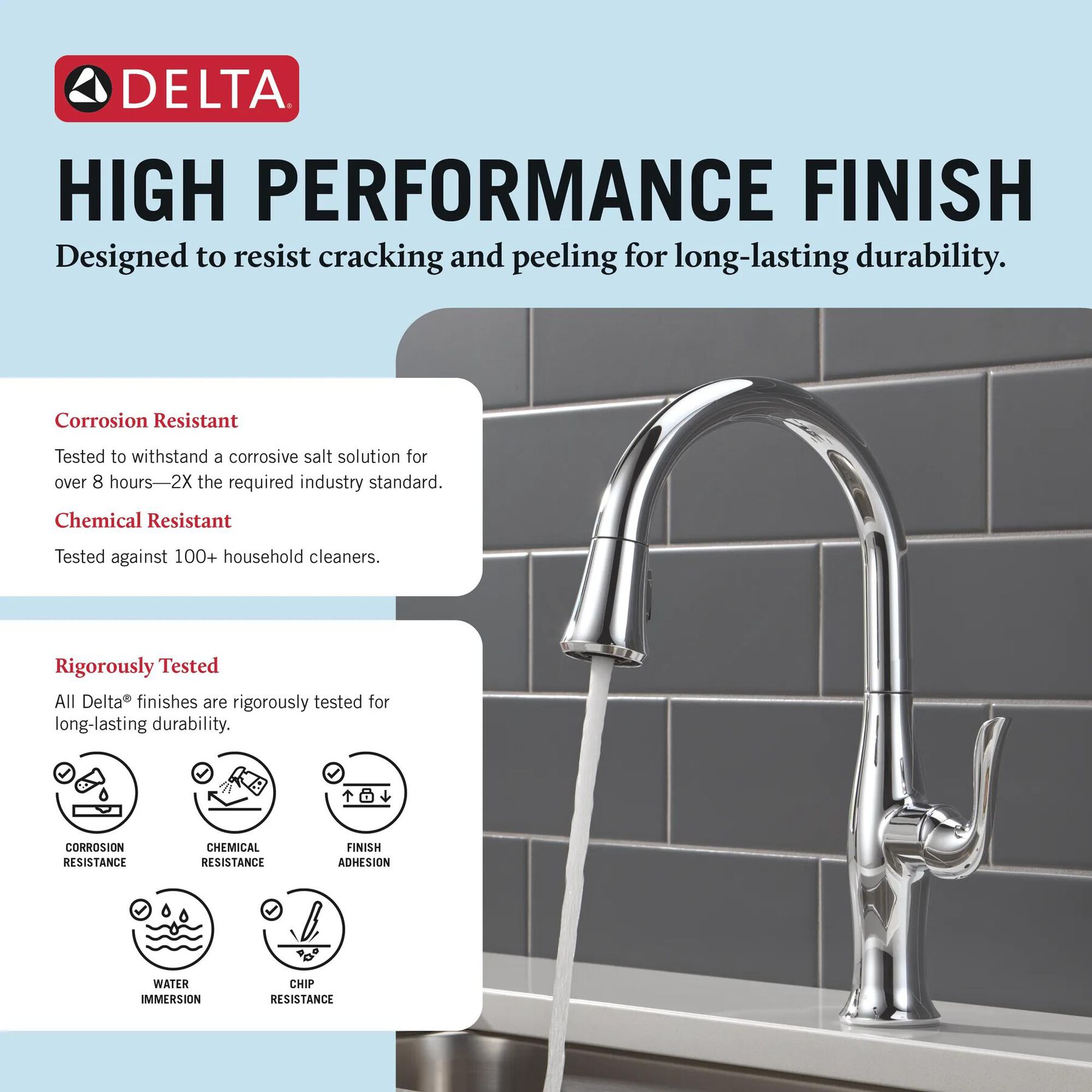 Single Handle Pull-Down Kitchen Faucet