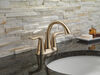 Two Handle Centerset Bathroom Faucet (Recertified)