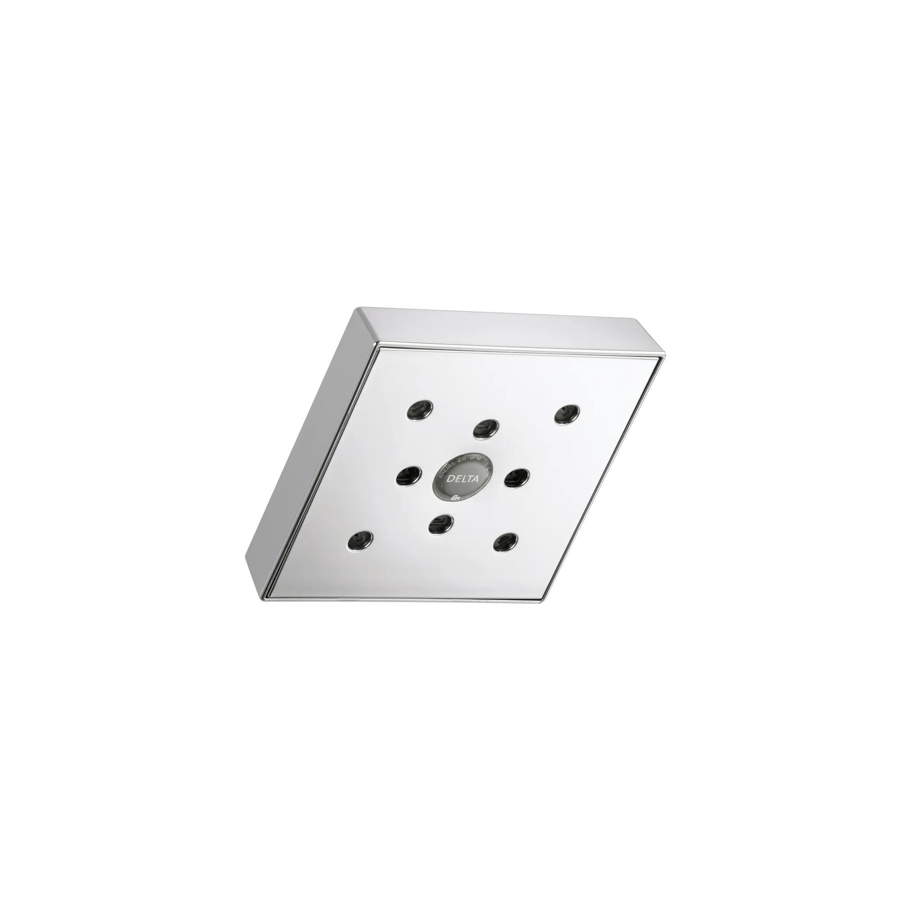 H<sub>2</sub>Okinetic&reg; Single-Setting Raincan Shower Head (Recertified)