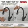 Touch<sub>2</sub>O&reg; Technology Kitchen Faucet with Touchless Technology