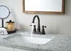 Two Handle Centerset Bathroom Faucet