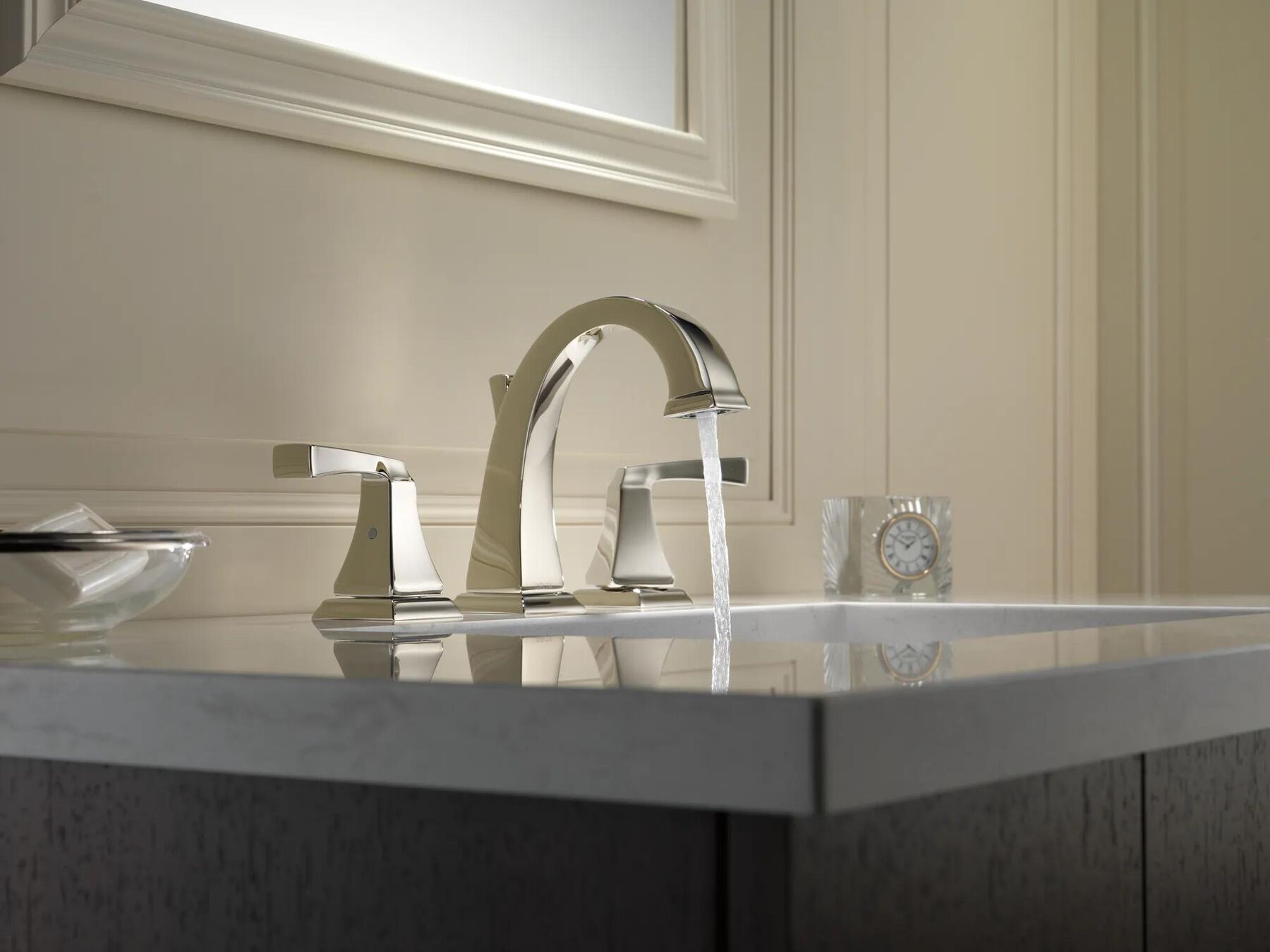Two Handle Widespread Bathroom Faucet (Recertified)