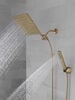 10 inch Raincan Shower Head & Hand Held Combo with Adjustable Extension Arm