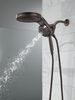 HydroRain&reg; H<sub>2</sub>Okinetic&reg; 5-Setting Two-in-One Shower Head