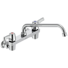 Two Handle 8 In Wallmount Service Sink Faucet