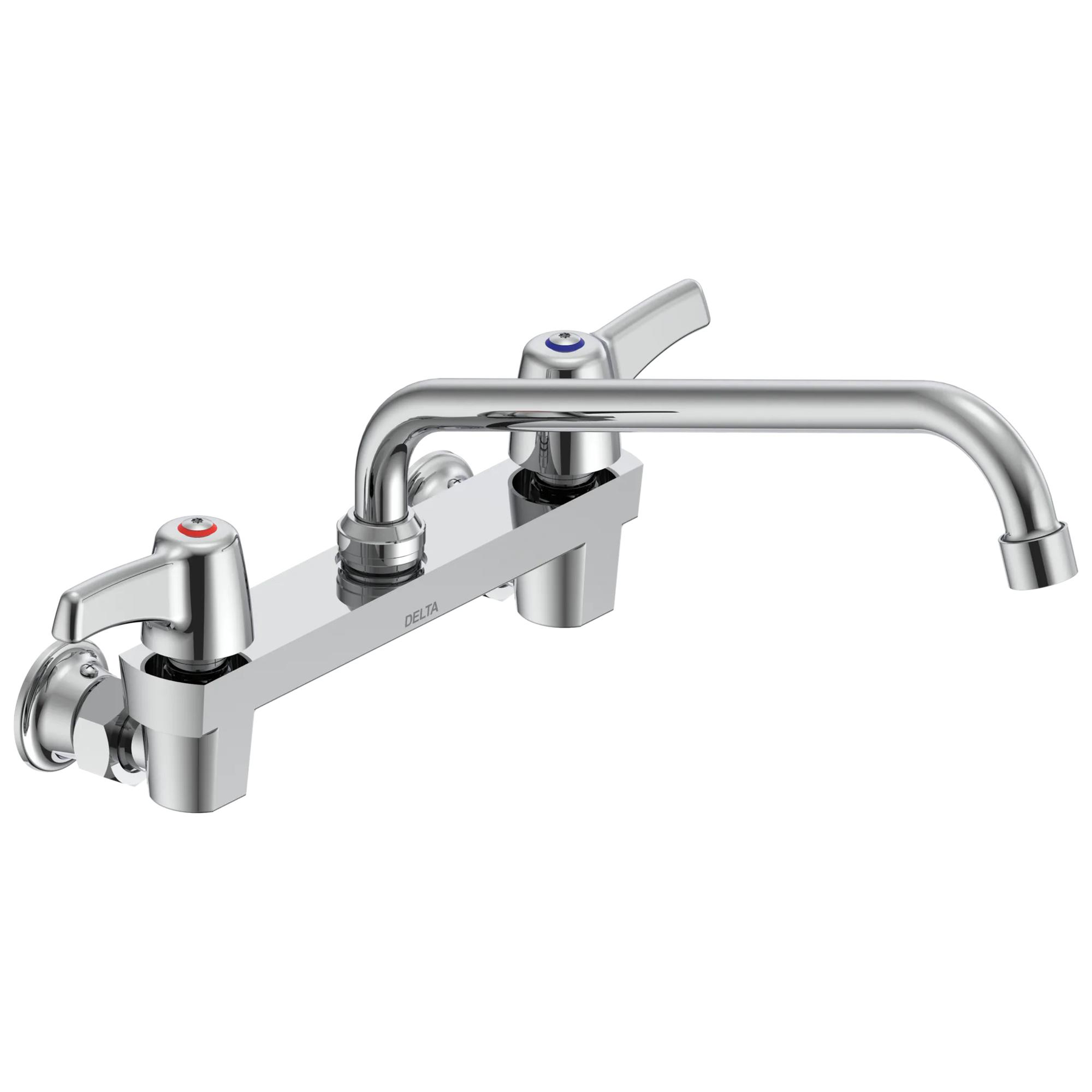 Two Handle 8 In Wallmount Service Sink Faucet
