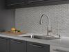 Single Handle Pull-Down Kitchen Faucet with Soap Dispenser and ShieldSpray&reg; Technology