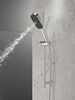 4-Setting Hand Shower with Slide Bar featuring FeatherRain&trade; Spray