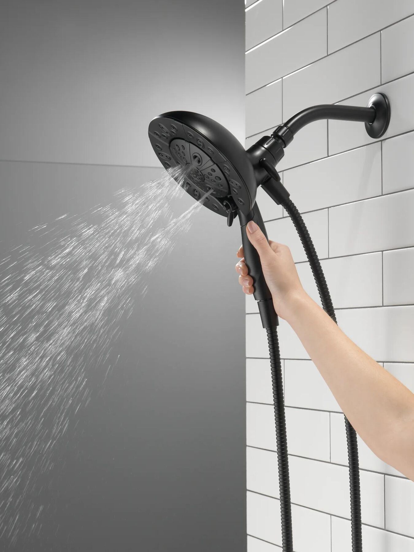 H2Okinetic&reg;&nbsp;In2ition&reg;&nbsp;5-Setting Two-in-One Shower