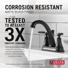 Two Handle Centerset Bathroom Faucet