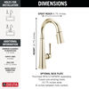 Single Handle Pull-Down Bar / Prep Faucet